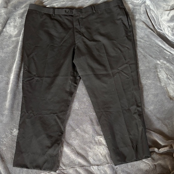 Pronto Uomo Charcoal Men's Dress Pants - Picture 1 of 3